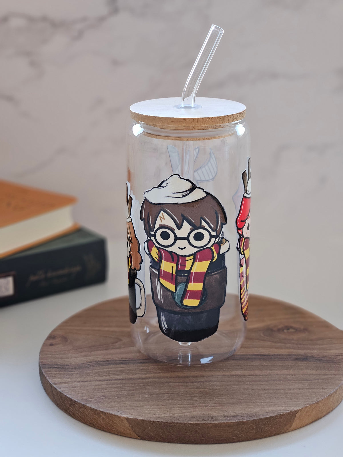 Wizardly Brews Glass Cup