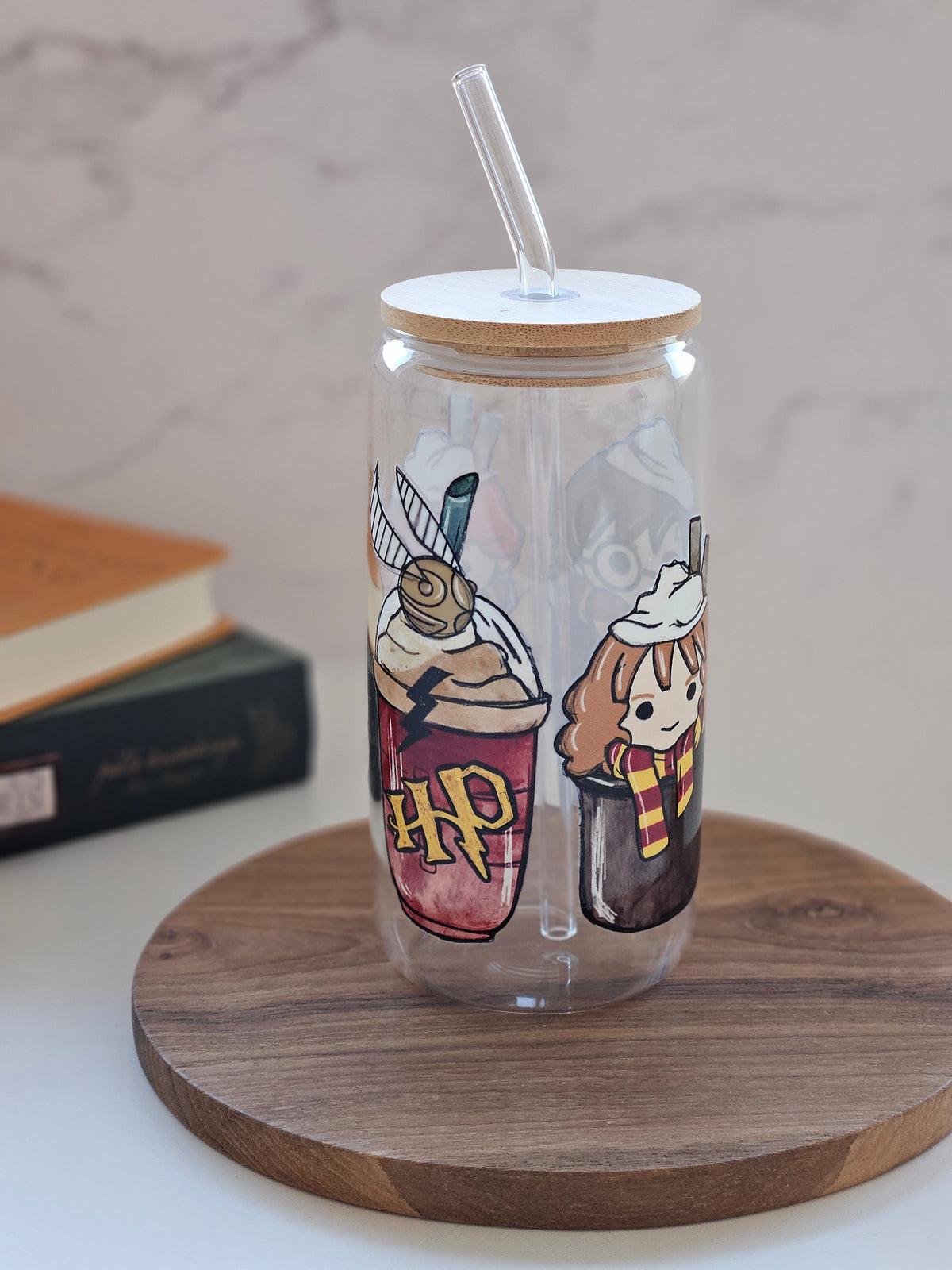 Wizardly Brews Glass Cup