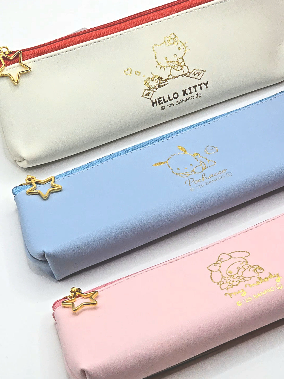Trousse Fine Sanrio | My Melody, Hello Kitty & Pochacco