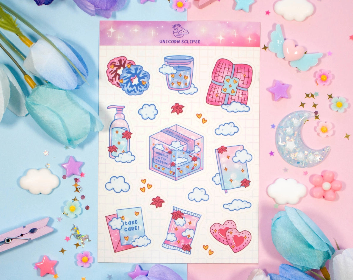 Care Package Sticker Sheet