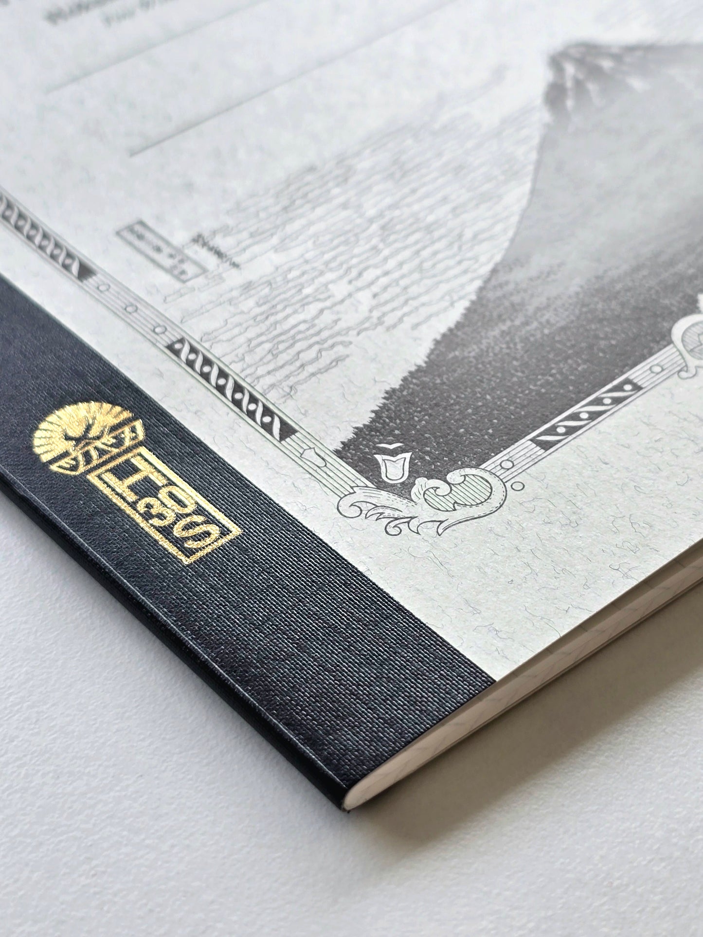 A5 Katsushika Hokusai Tsubame Notizbuch – „Roter Fuji“