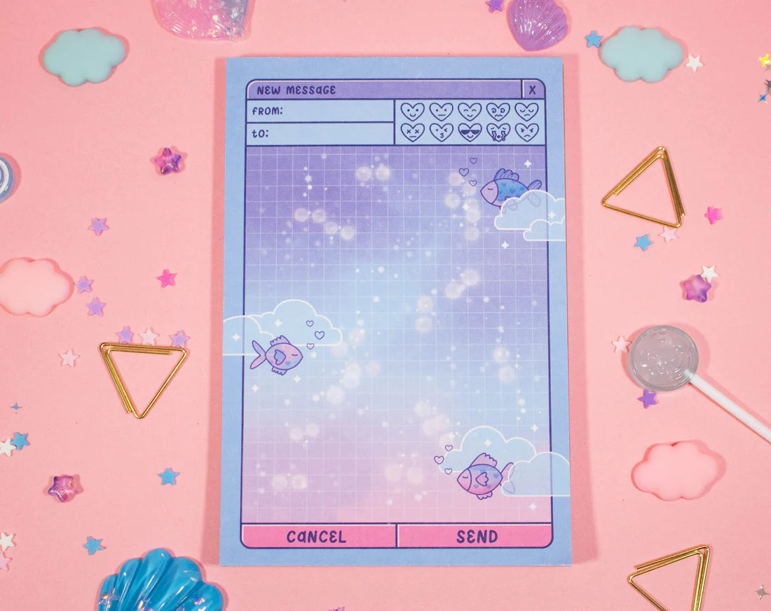 Fish Message Notepad
