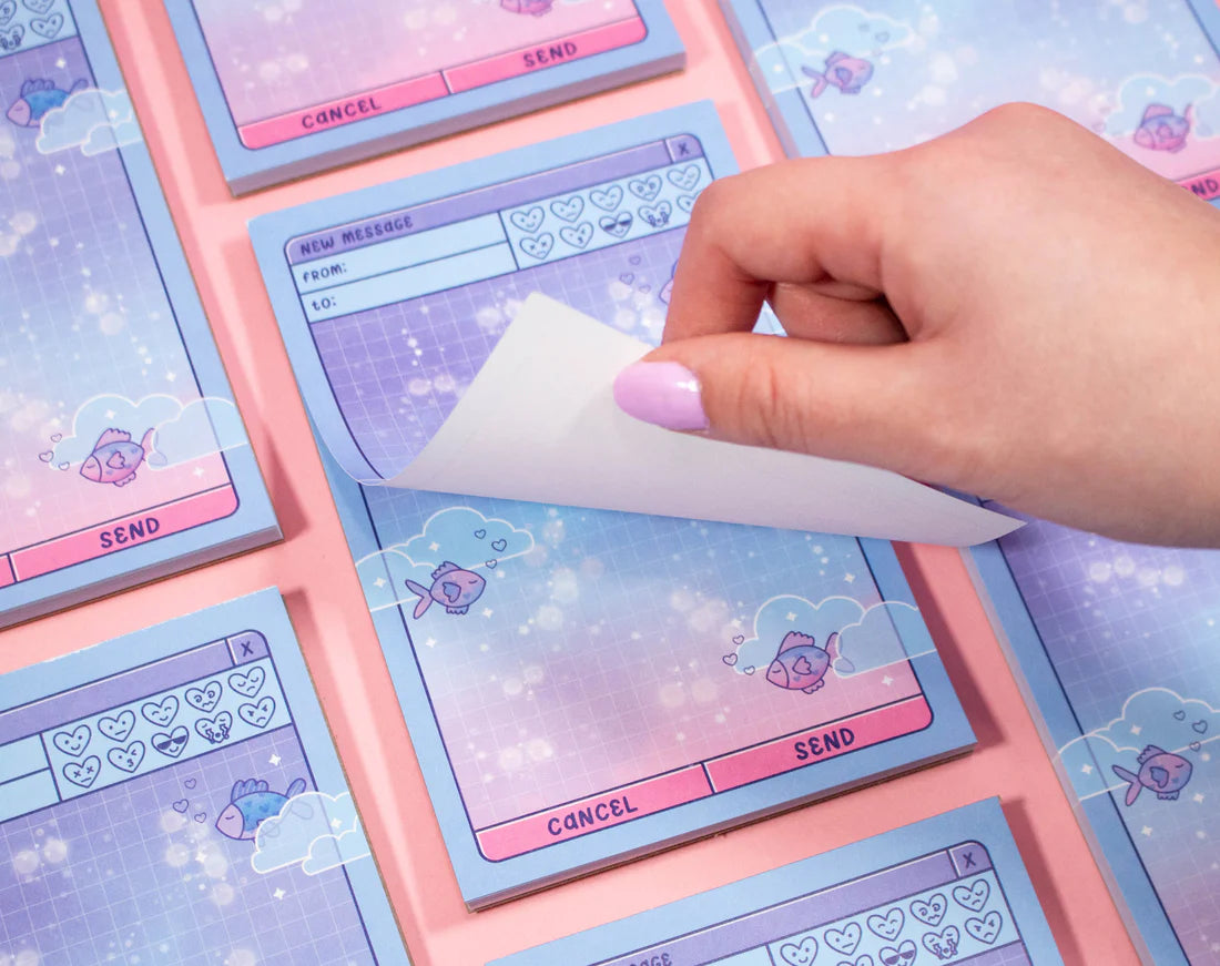 Fish Message Notepad