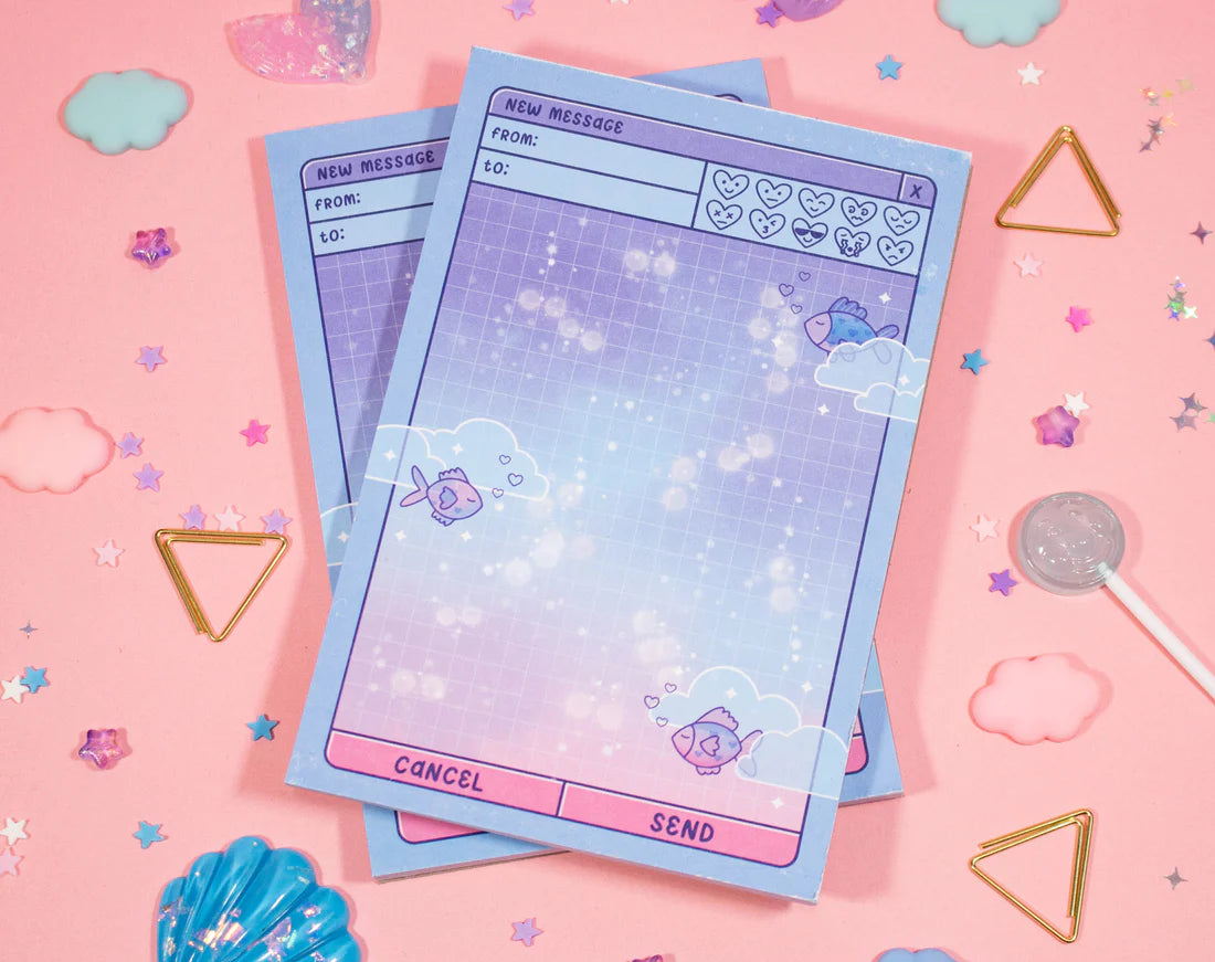 Fish Message Notepad