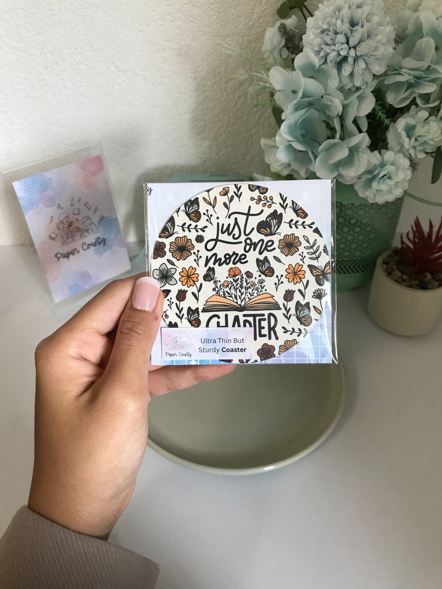 Just One More Chapter Coaster