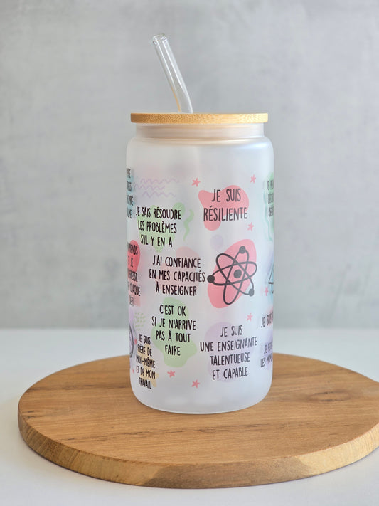 „Tägliche Affirmationen für Lehrerinnen – Sublimationsstil
