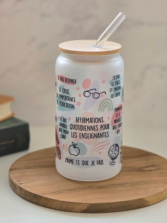 Affirmations Quotidiennes pour les Enseignantes - Sublimation style