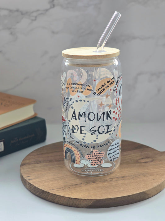 Amour de Soi Glass Cup