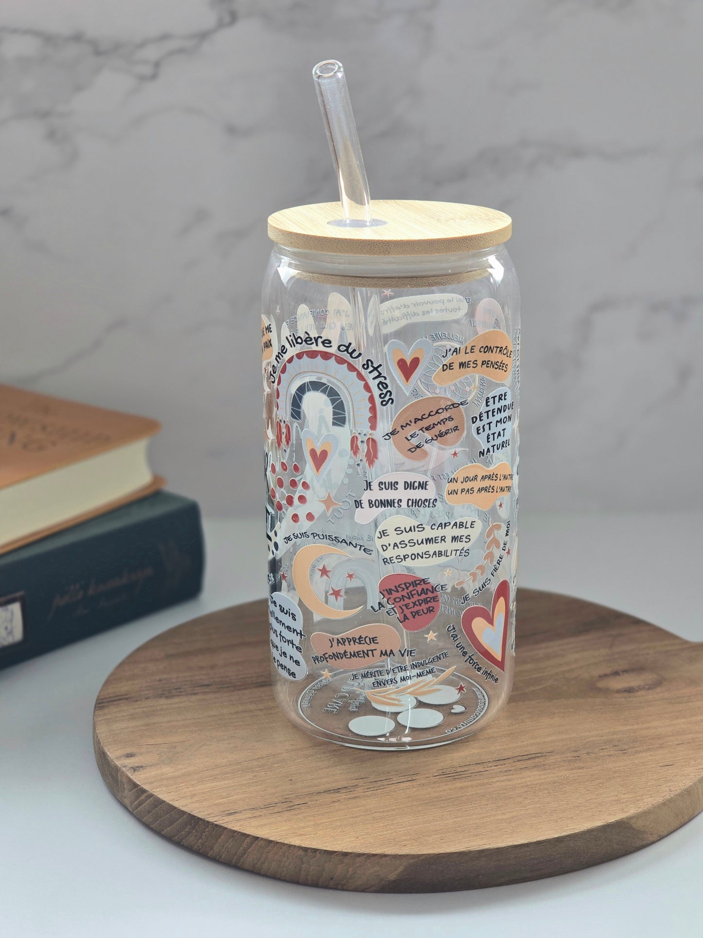 Amour de Soi Glass Cup