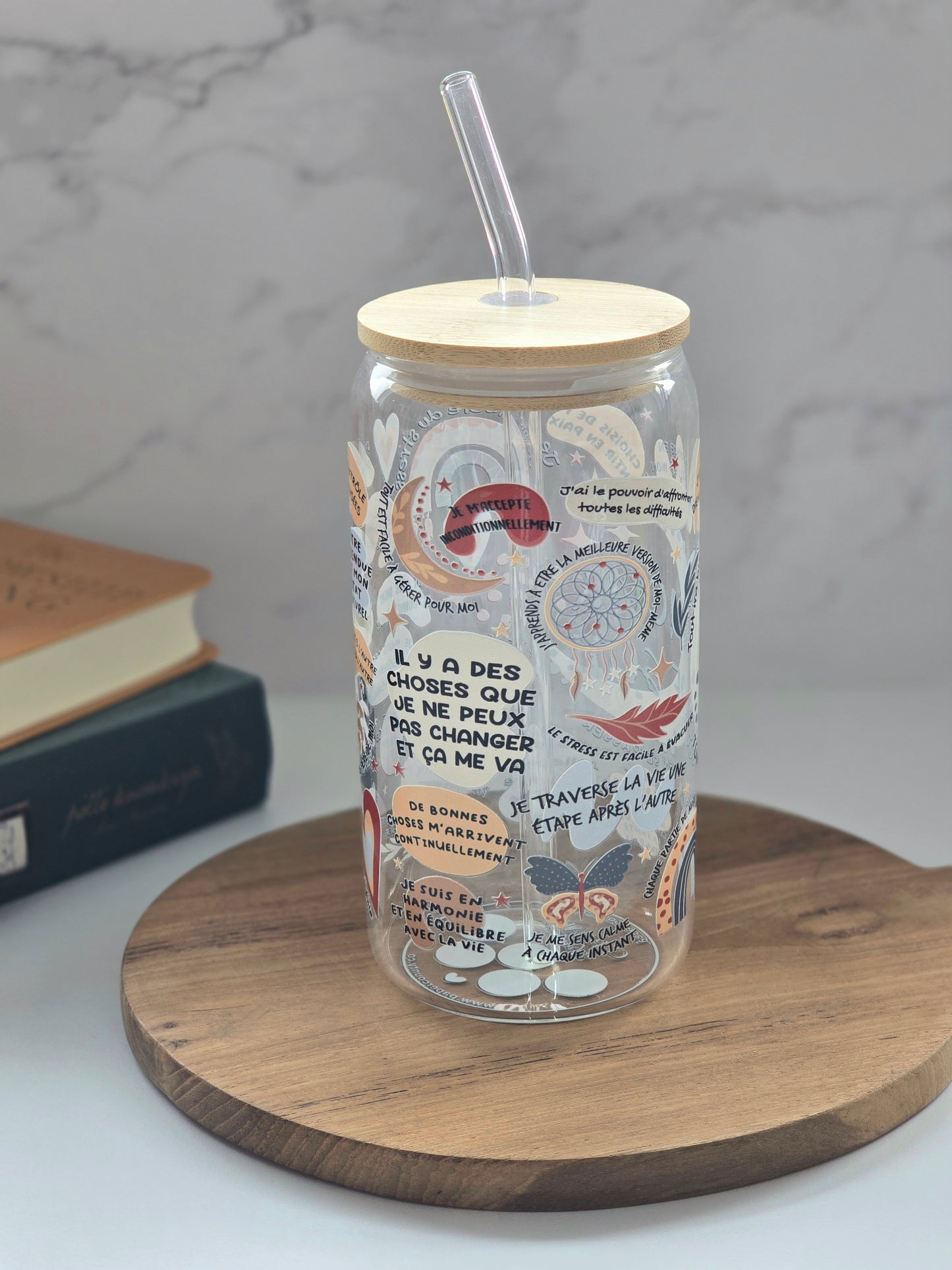 Amour de Soi Glass Cup