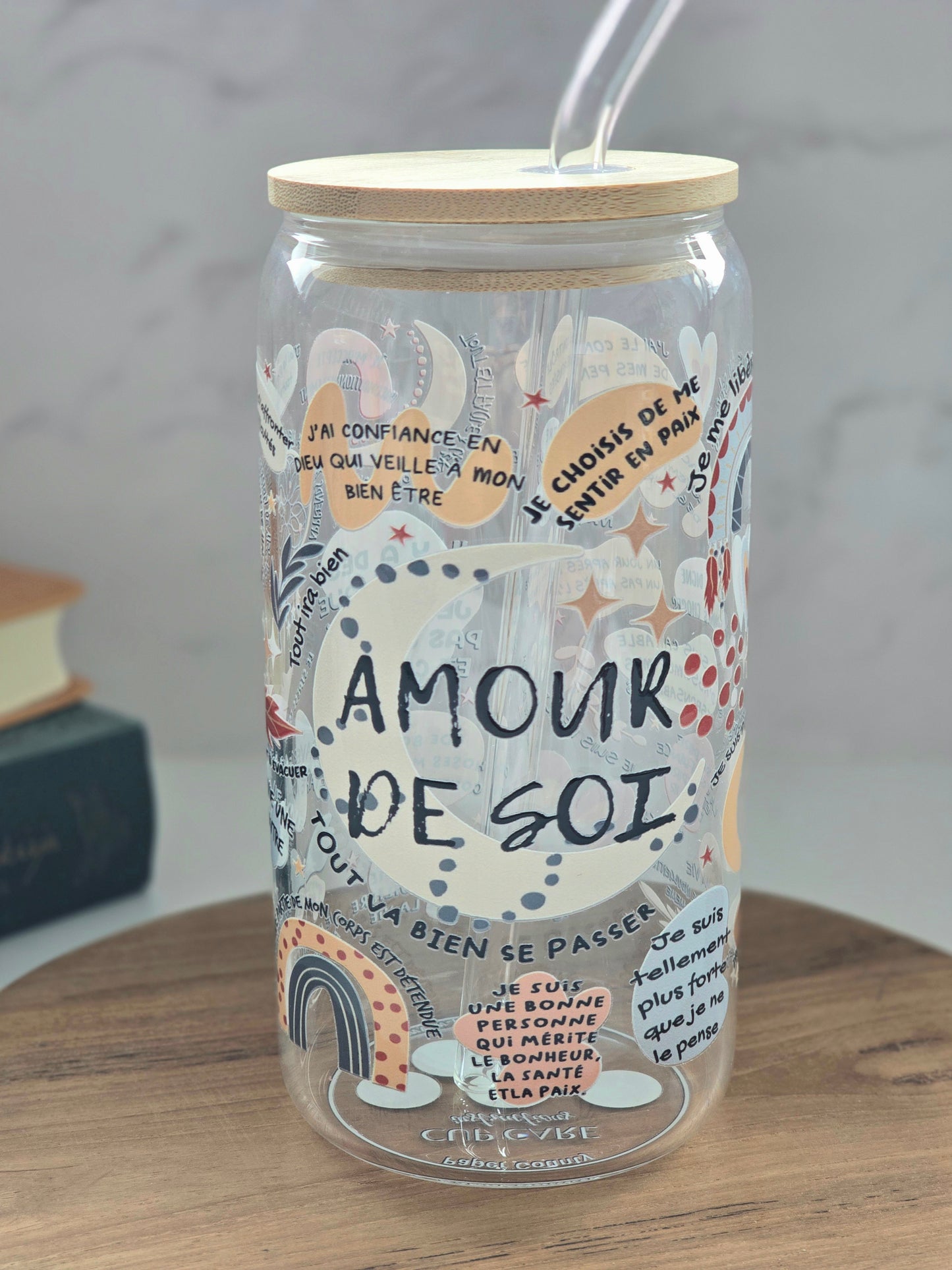 Amour de Soi Glass Cup