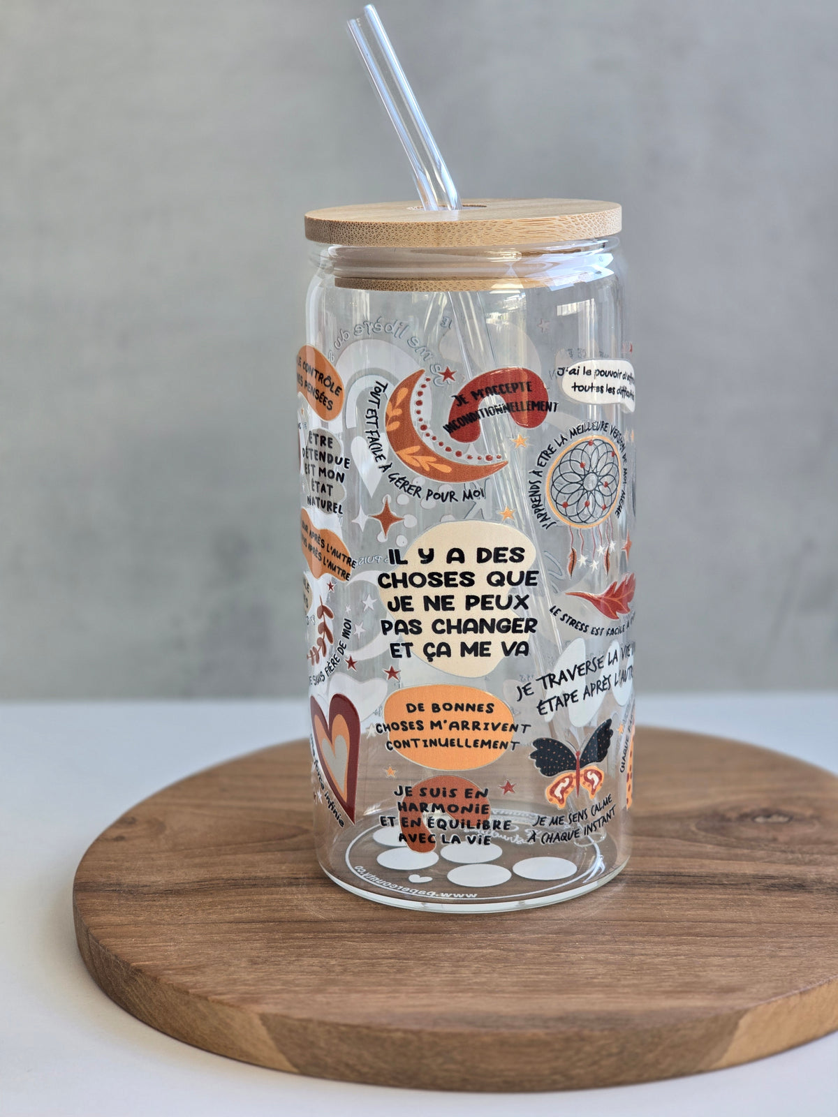 'Amour de Soi' Glasbecher