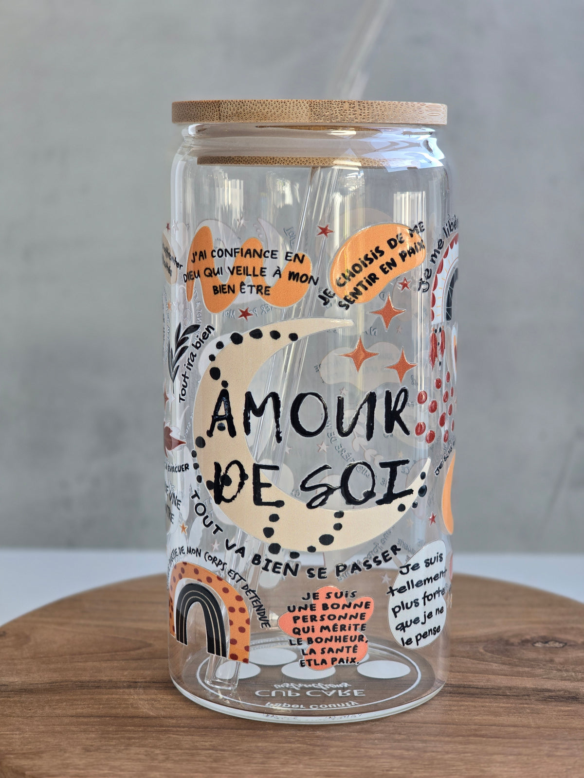'Amour de Soi' Glasbecher