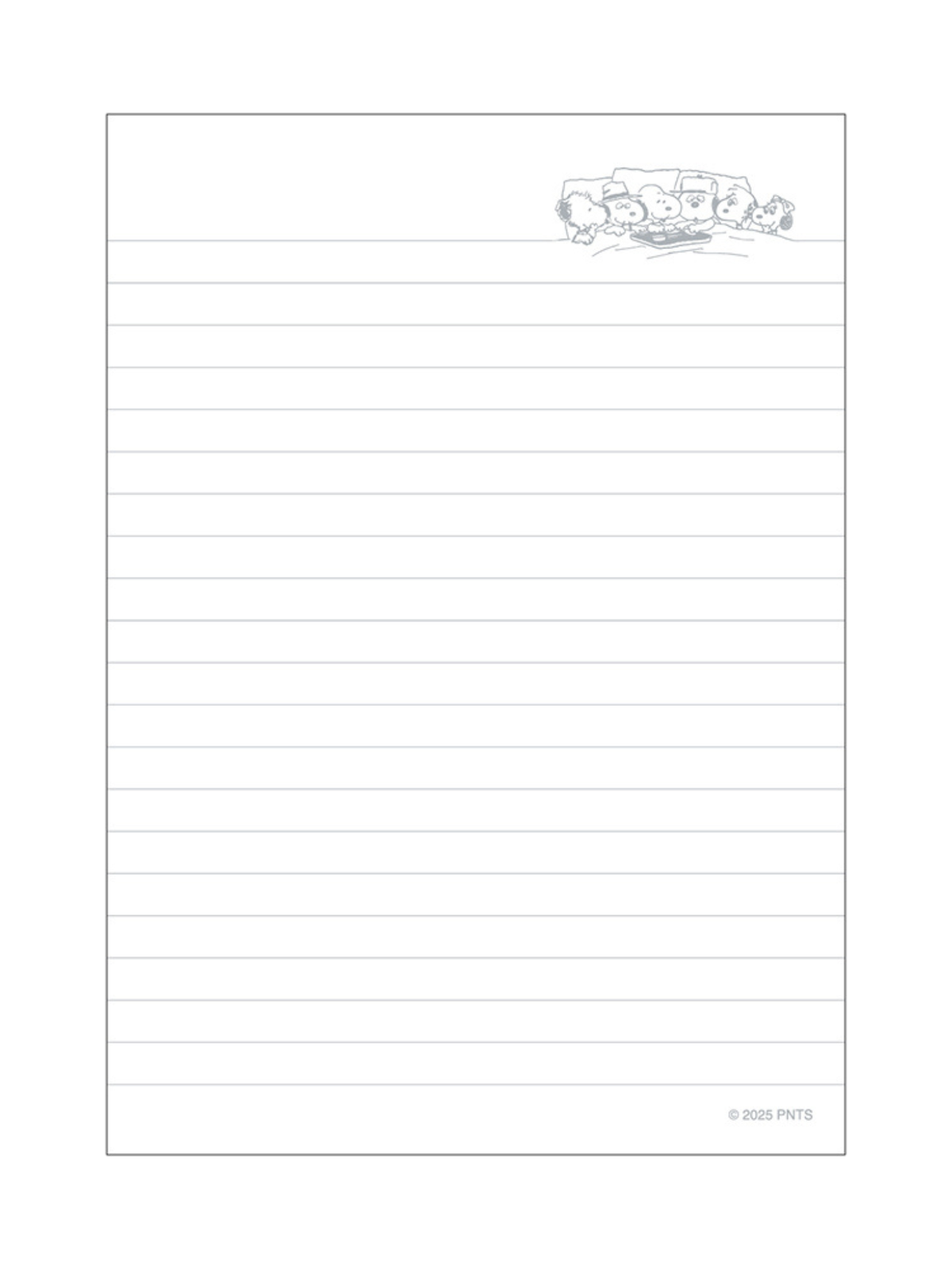 Apica Classic Design A6 Notebook – PEANUTS Belle Pink