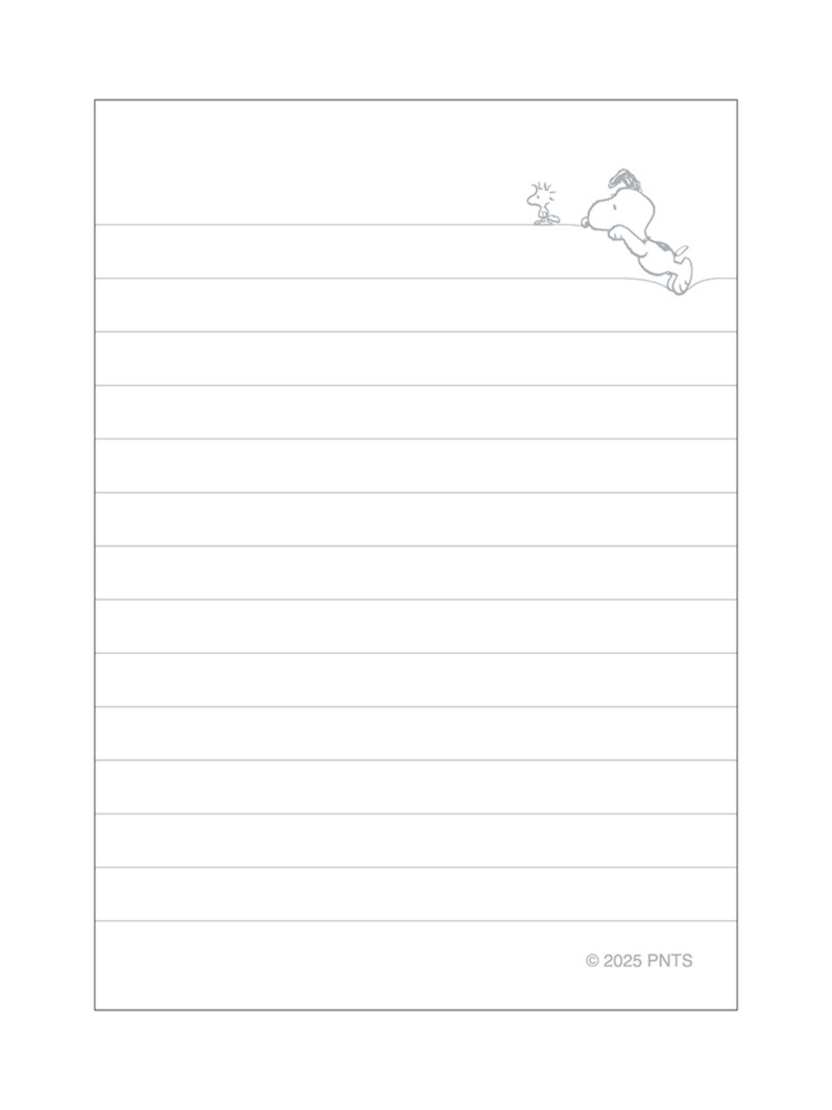 Apica Classic Design PEANUTS A7 Pocket Notebook – Belle / Andy