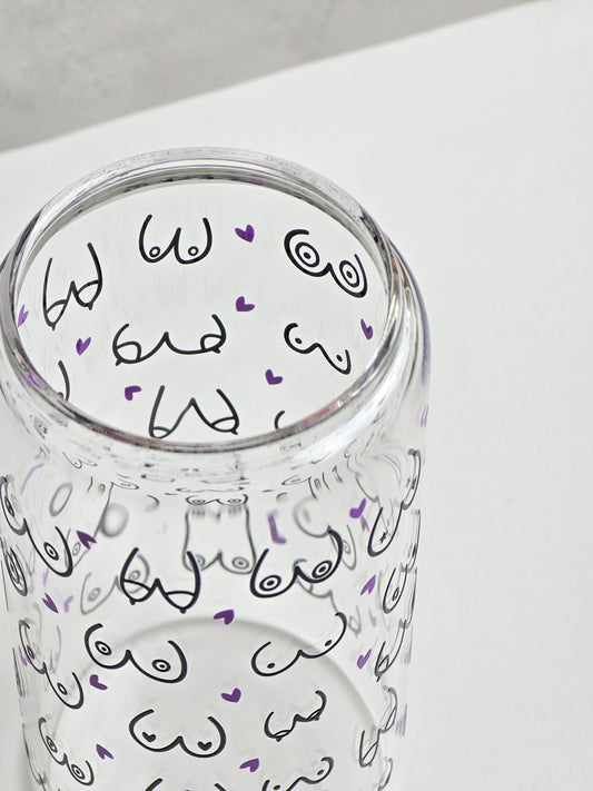 Body Love Glass Cup