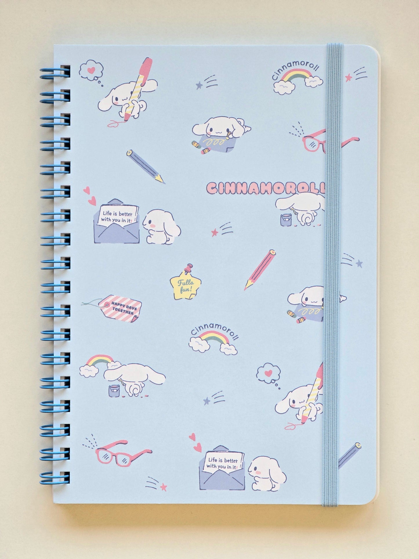 Offizielles Cinnamoroll Spiral-Notizbuch – Importiert aus Japan