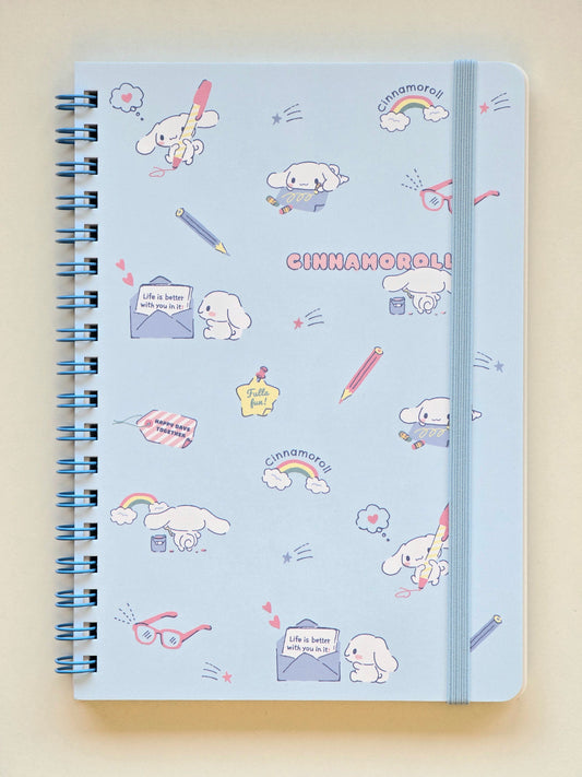 Cinnamoroll Official Spiral Notebook – Imported from Japan