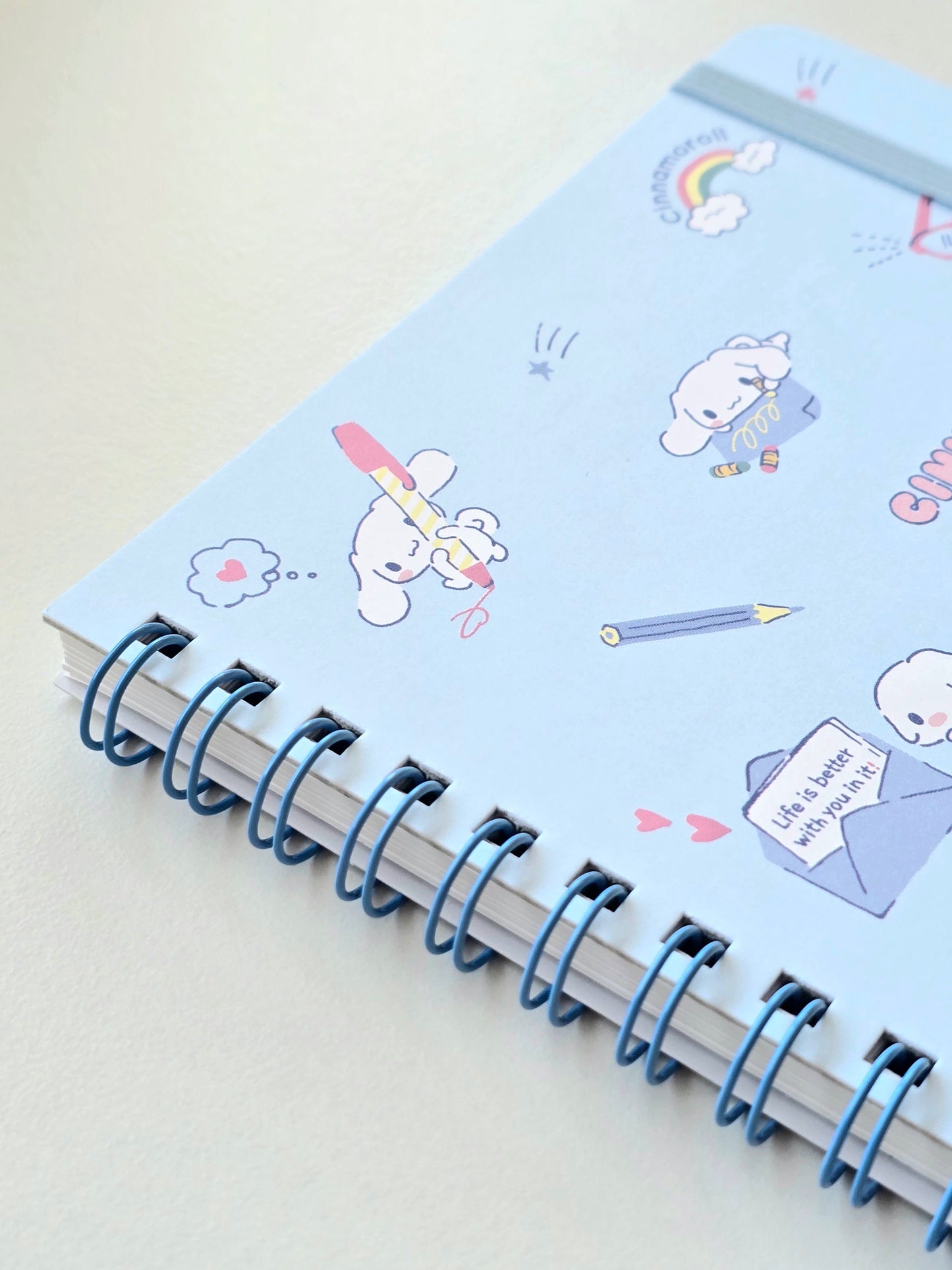 Offizielles Cinnamoroll Spiral-Notizbuch – Importiert aus Japan