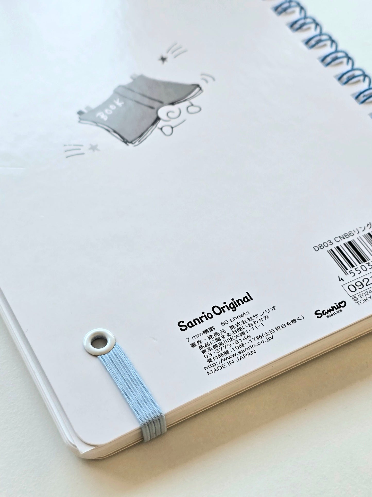Offizielles Cinnamoroll Spiral-Notizbuch – Importiert aus Japan