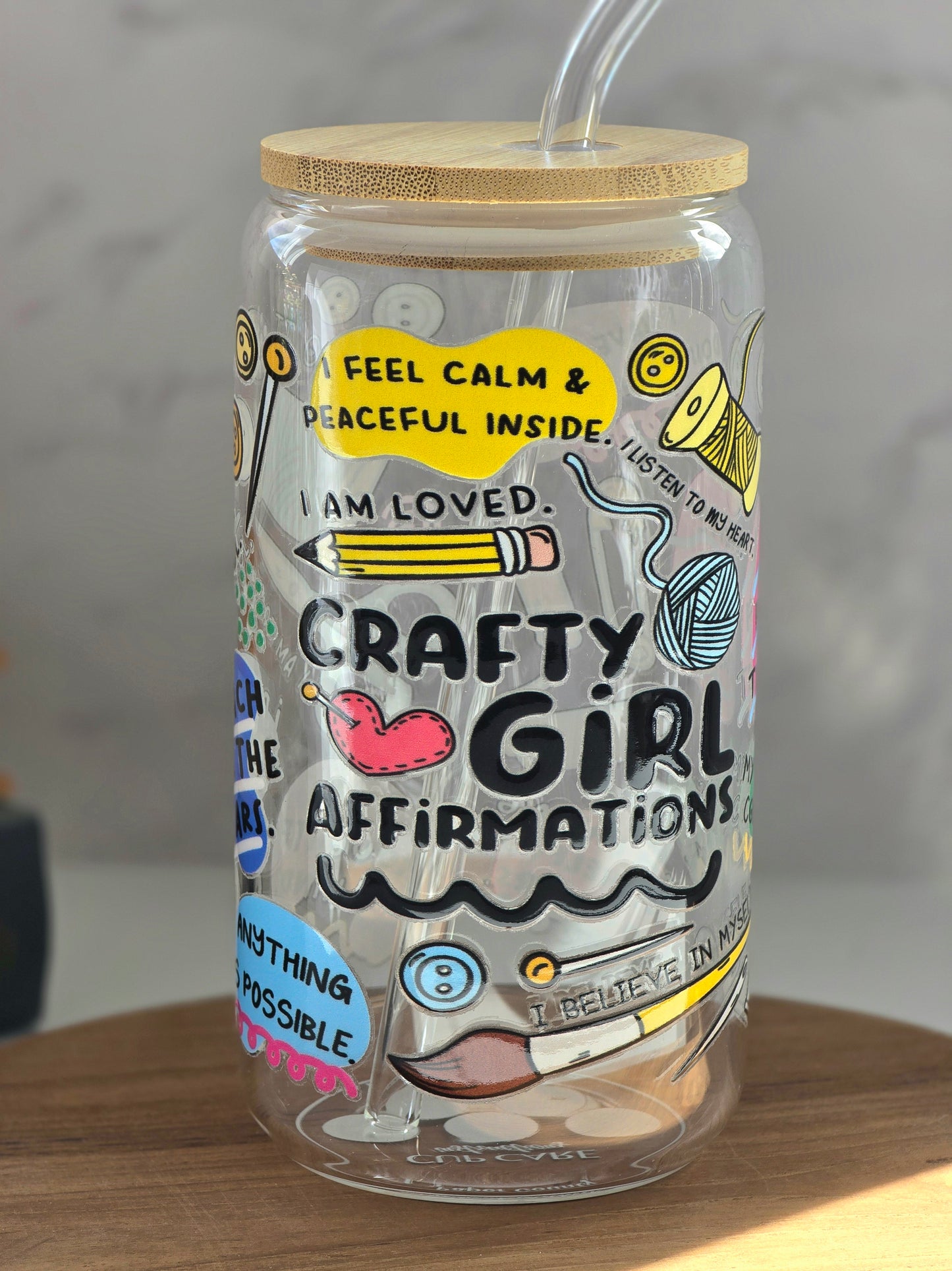 Tasse d'affirmations Crafty Girl