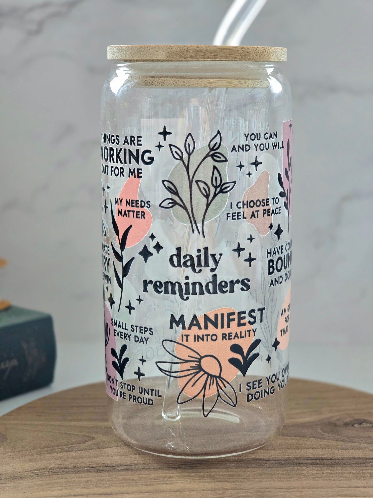 Daily Reminders – Clean Version Glasbecher