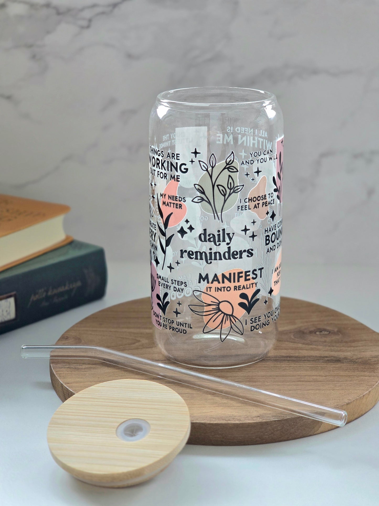 Daily Reminders – Clean Version Glasbecher
