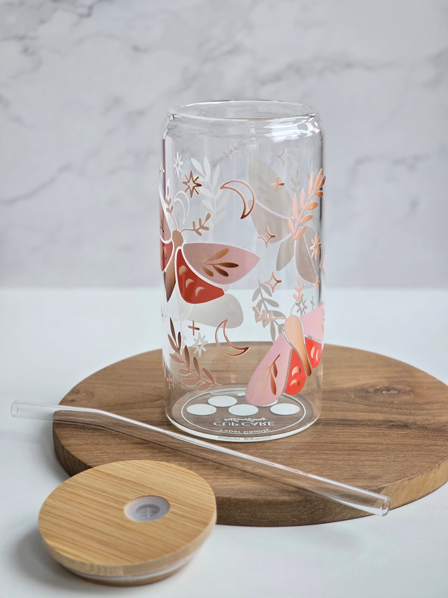Tasse Goldener Schmetterling