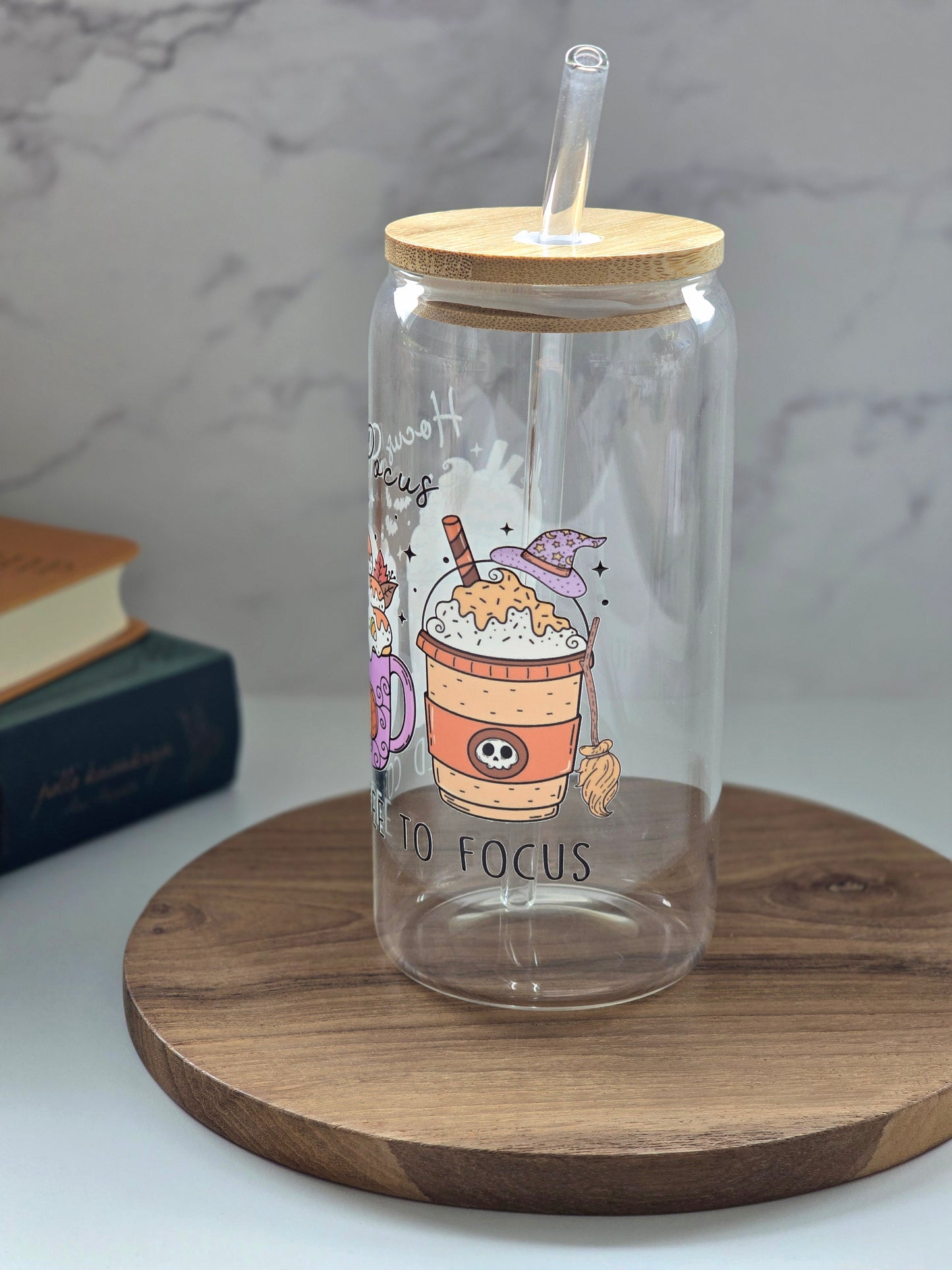 Tasse en Verre Hocus Pocus