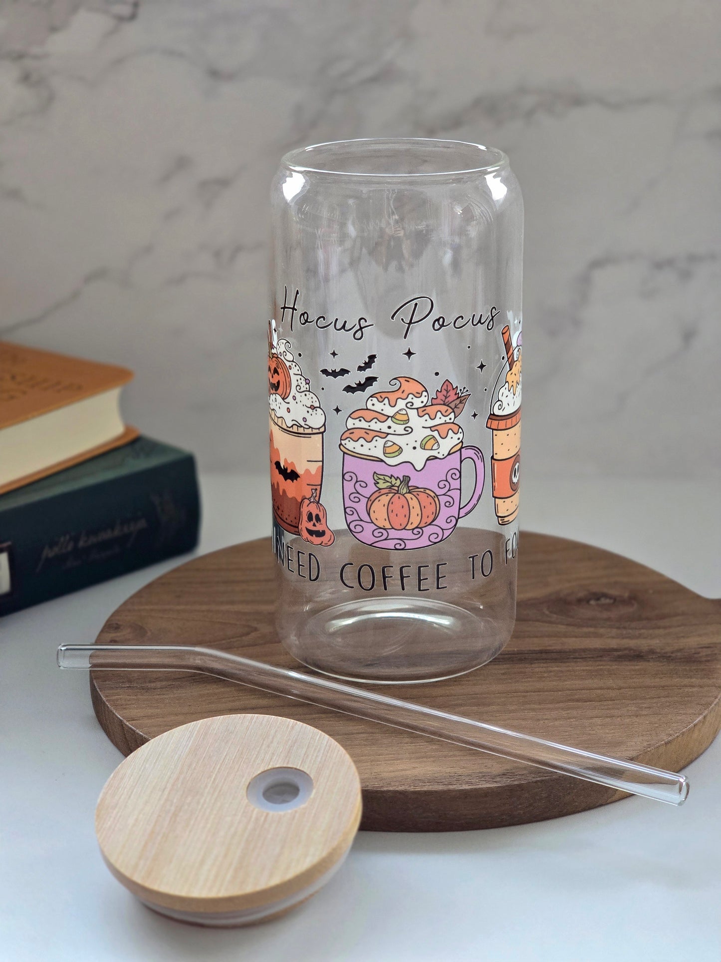 Tasse en Verre Hocus Pocus