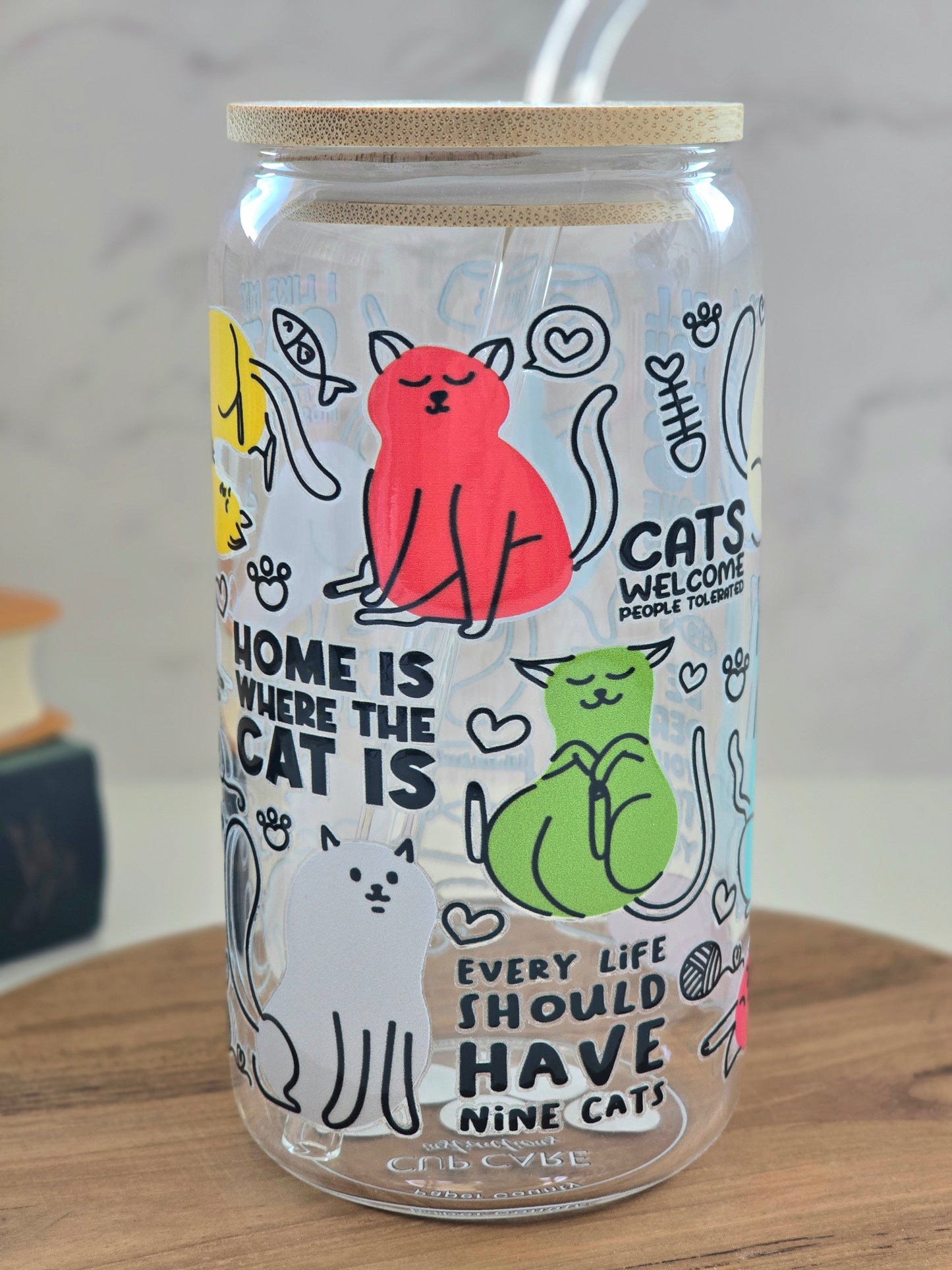 Tasse 'Home is Where the Cat is'