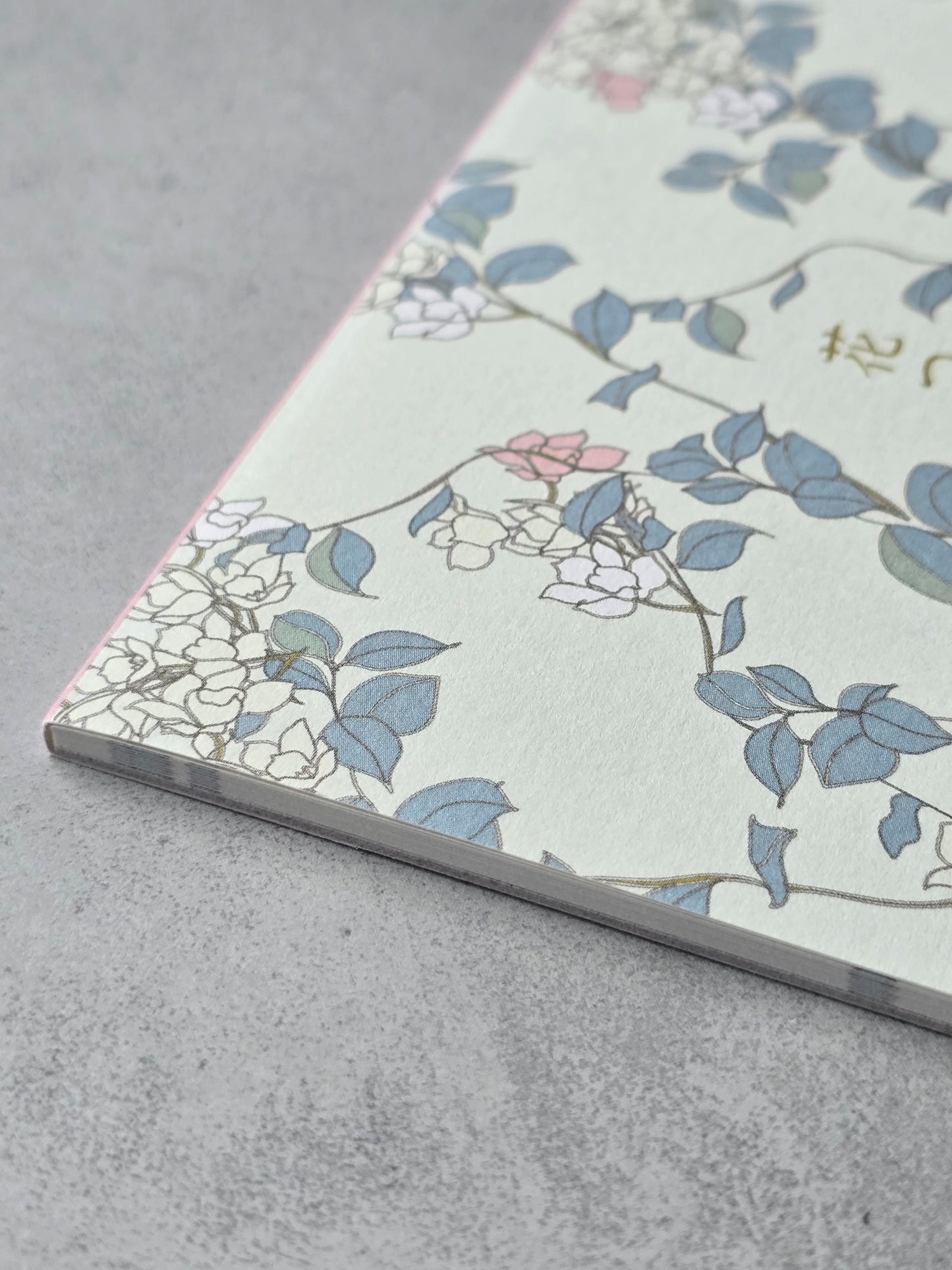 Japanisches Briefpapier - Gepresste Blumen