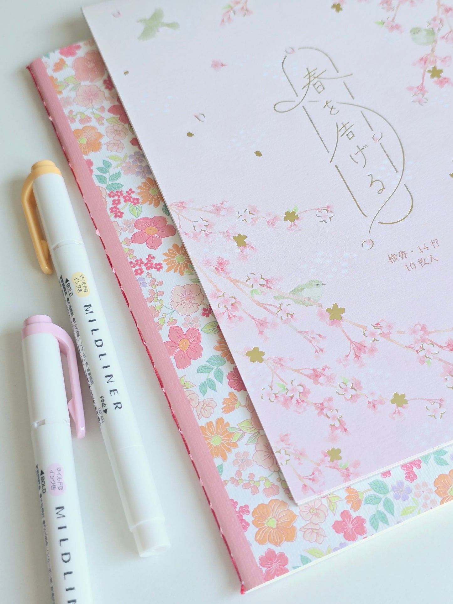 A5 Sakura Briefpapierblock