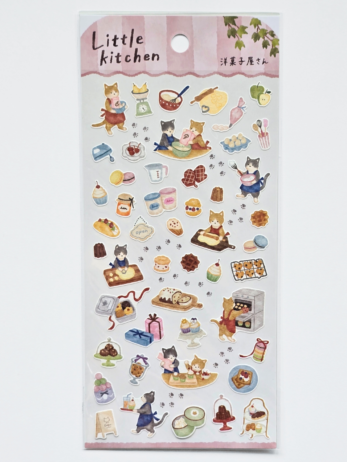 Little Kitchen Sticker Sheet – Pastry Shop