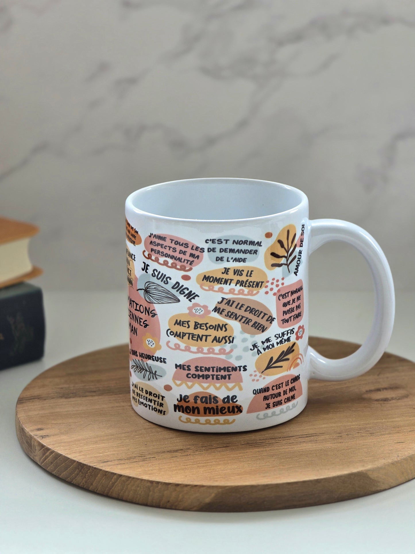 ‘Mes Affirmations Quotidiennes de Maman’ Mug