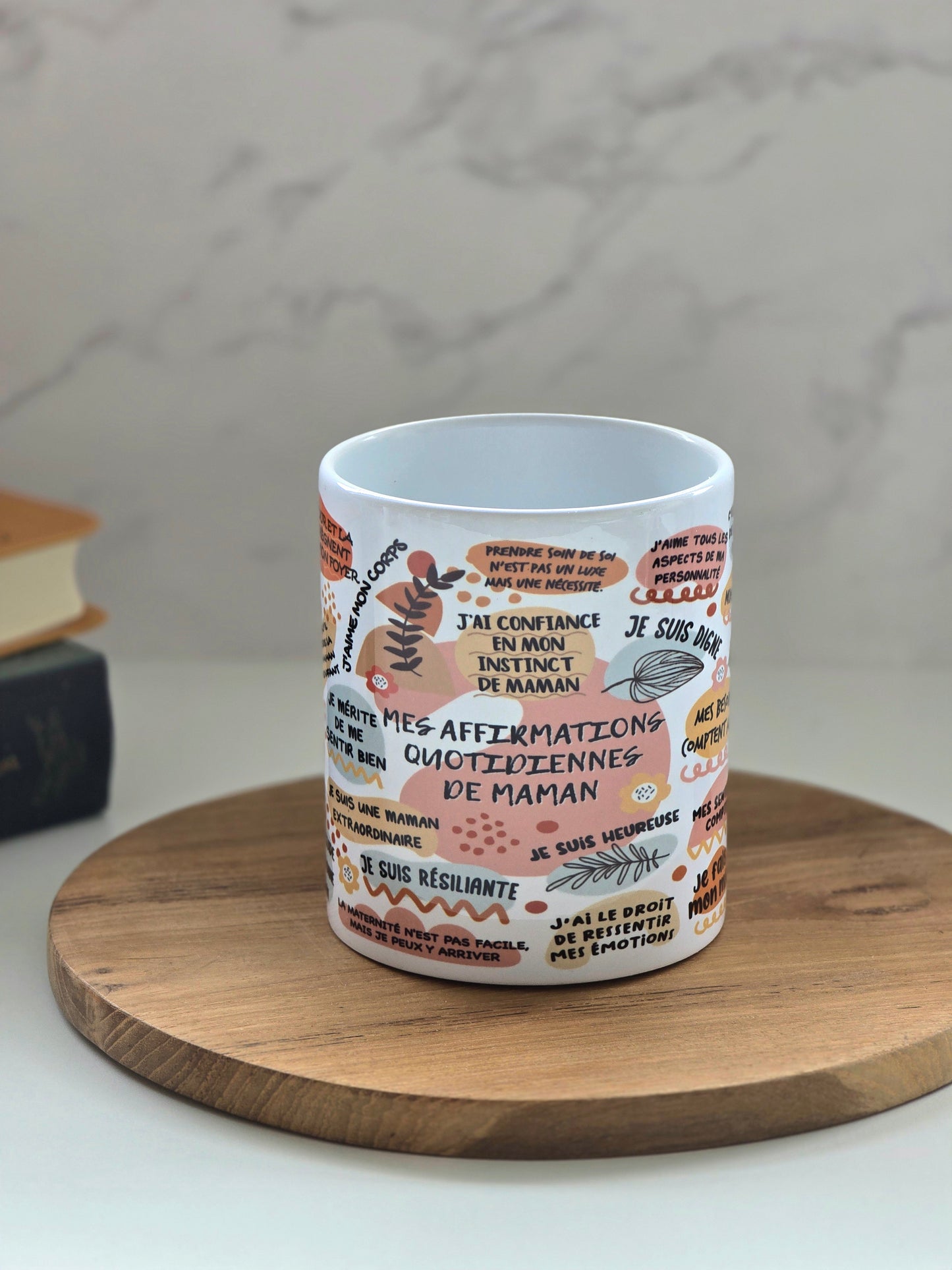‘Mes Affirmations Quotidiennes de Maman’ Mug