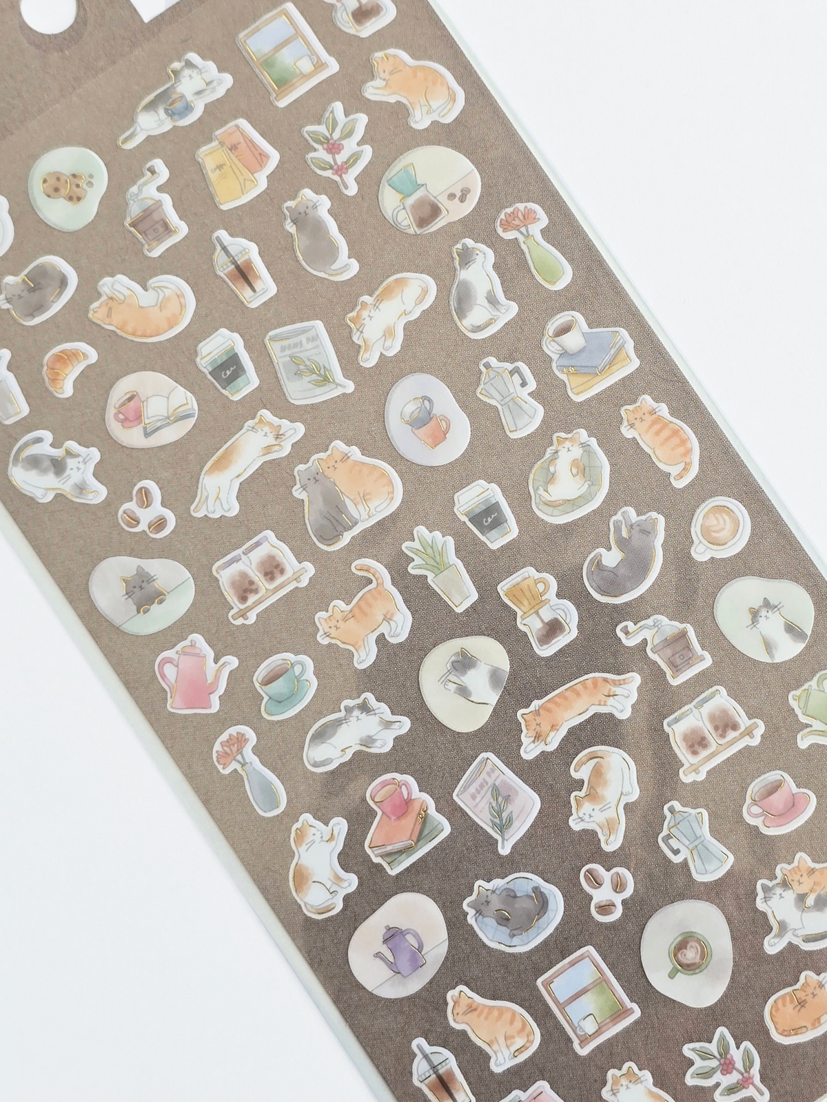 Mind Wave Quiet Life Mini Sticker Sheet – Cat