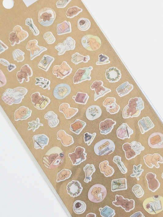 Mind Wave Quiet Life Mini Sticker Sheet – Dog