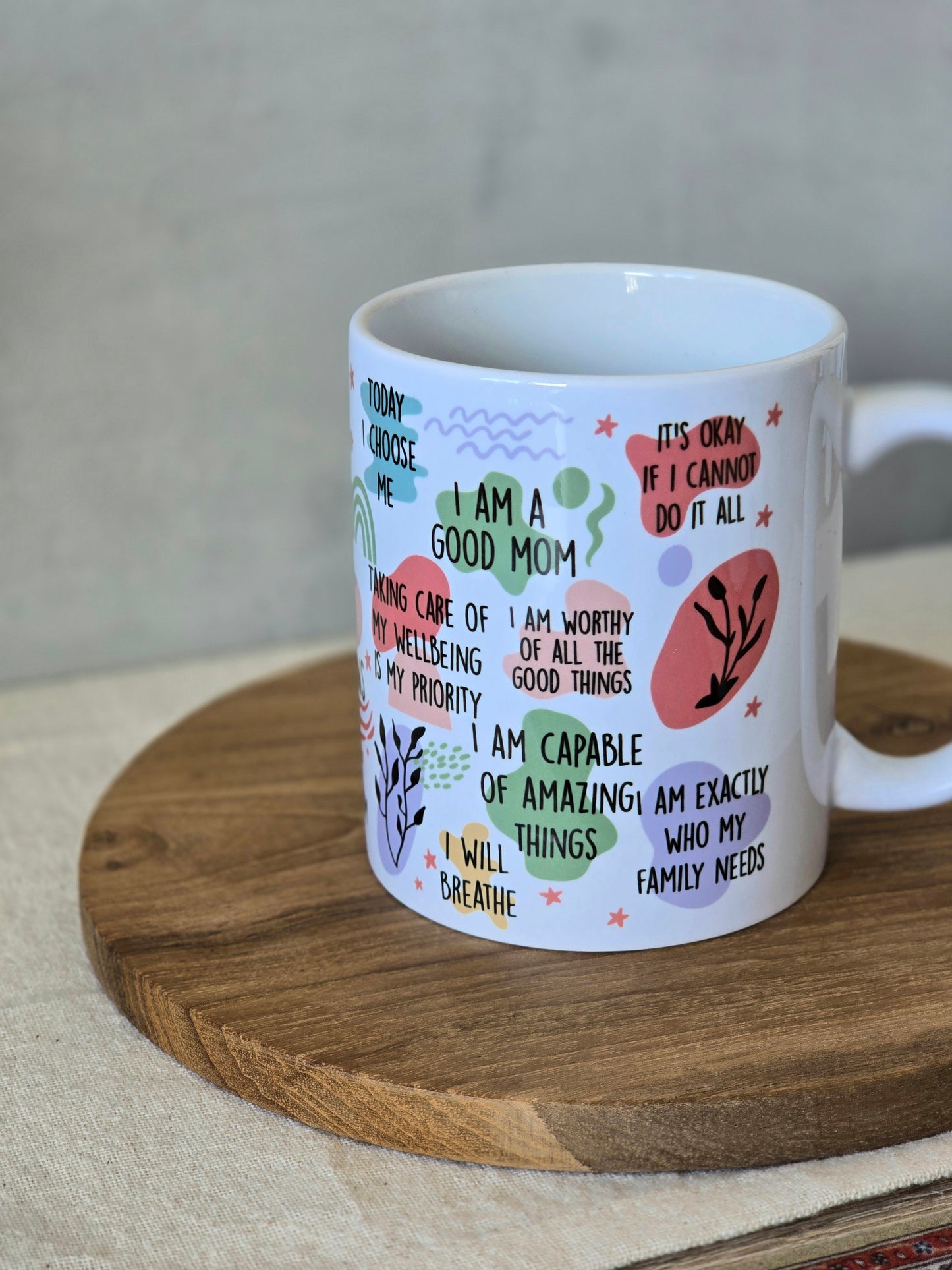 ‘Mom Daily Affirmations’ Mug
