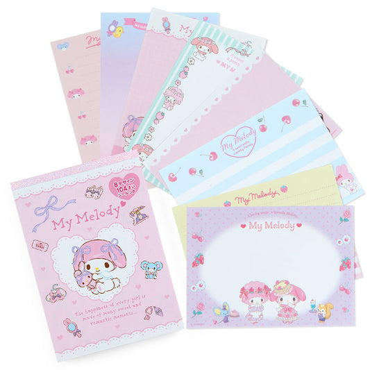 My Melody 8-Design Memo Pad with Stickers