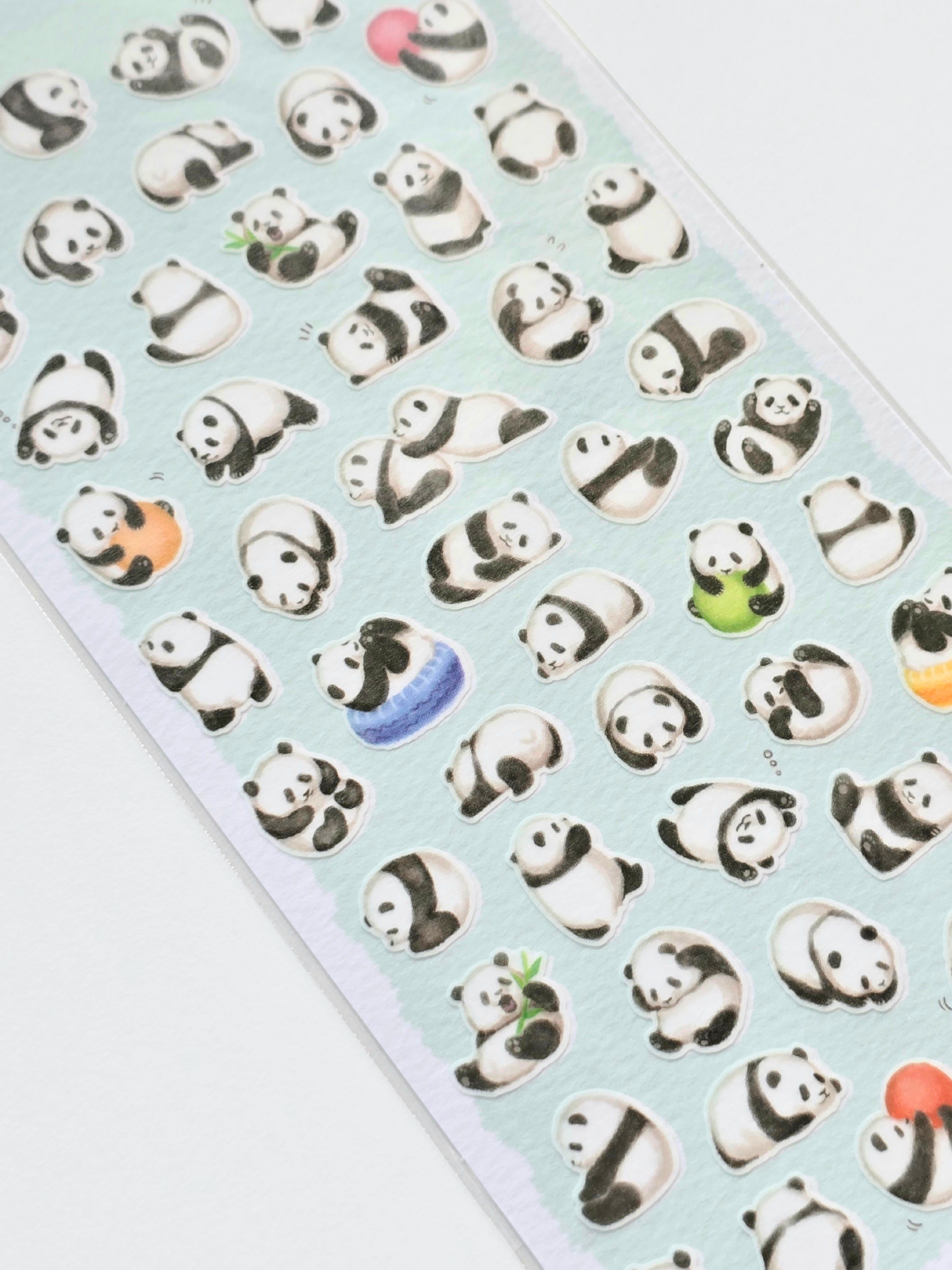 Panda Stickerbogen
