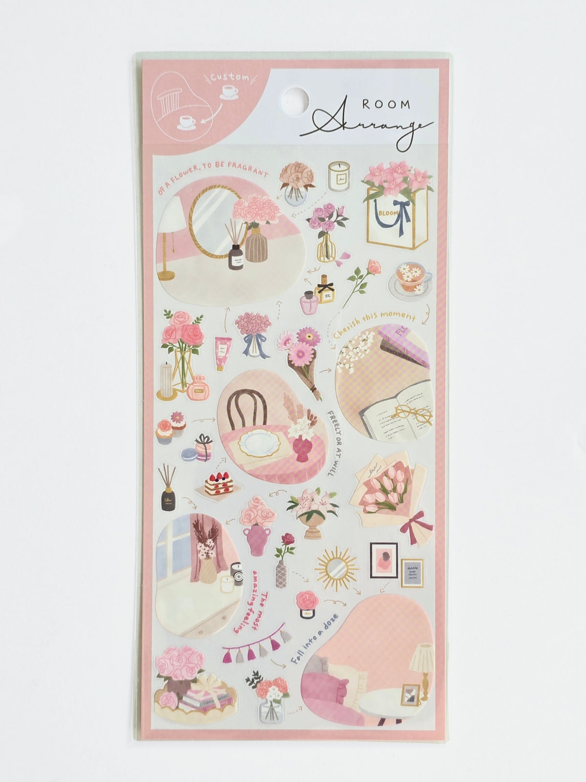 Room Arrange Sticker Sheet – Floral Room