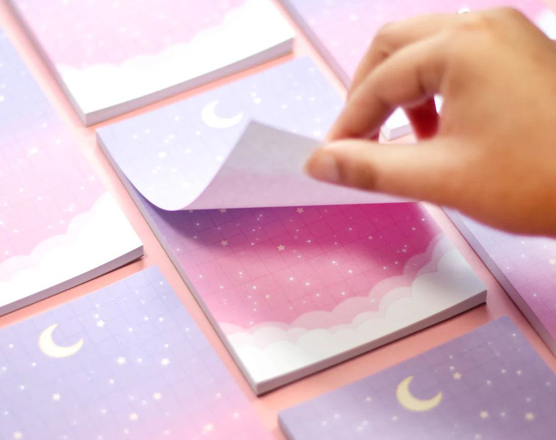 Starry Clouds Notepad