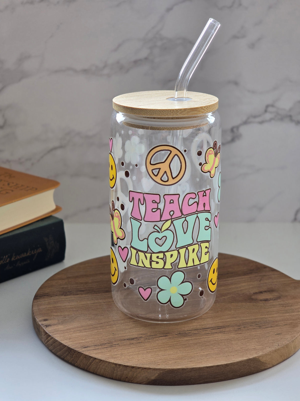 Lehren, Lieben, Inspirieren Tasse