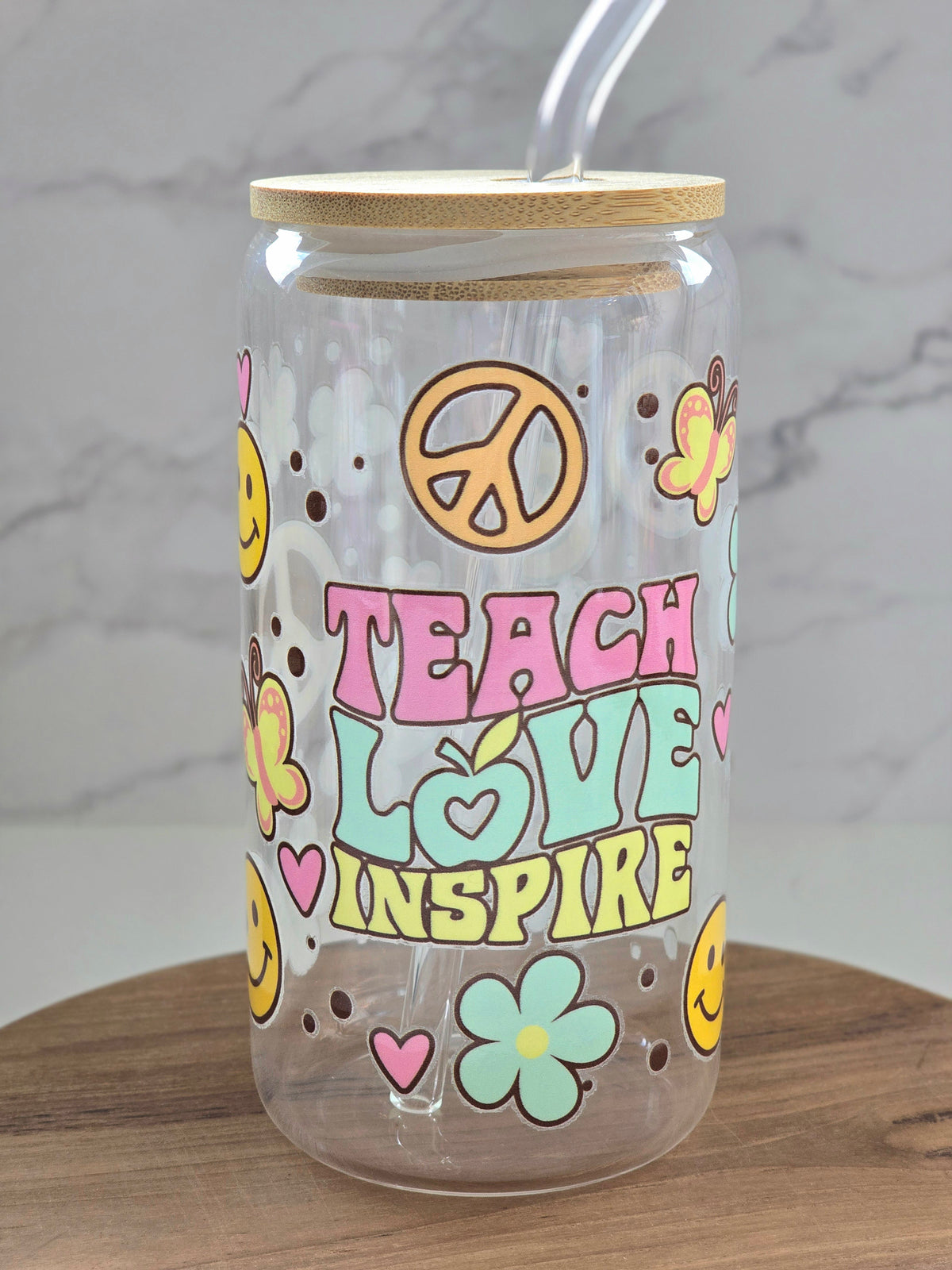Lehren, Lieben, Inspirieren Tasse