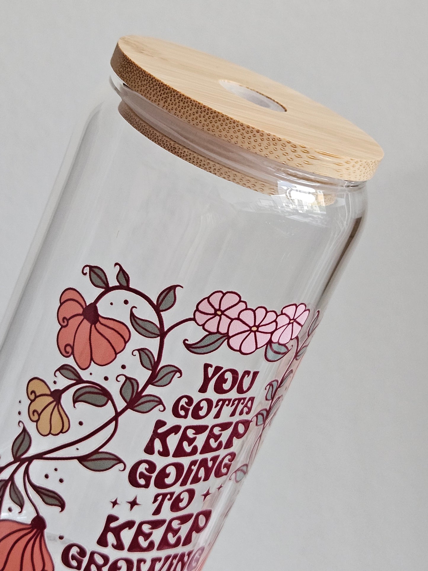 Tasse 'You Gotta Keep Going to Keep Growing'