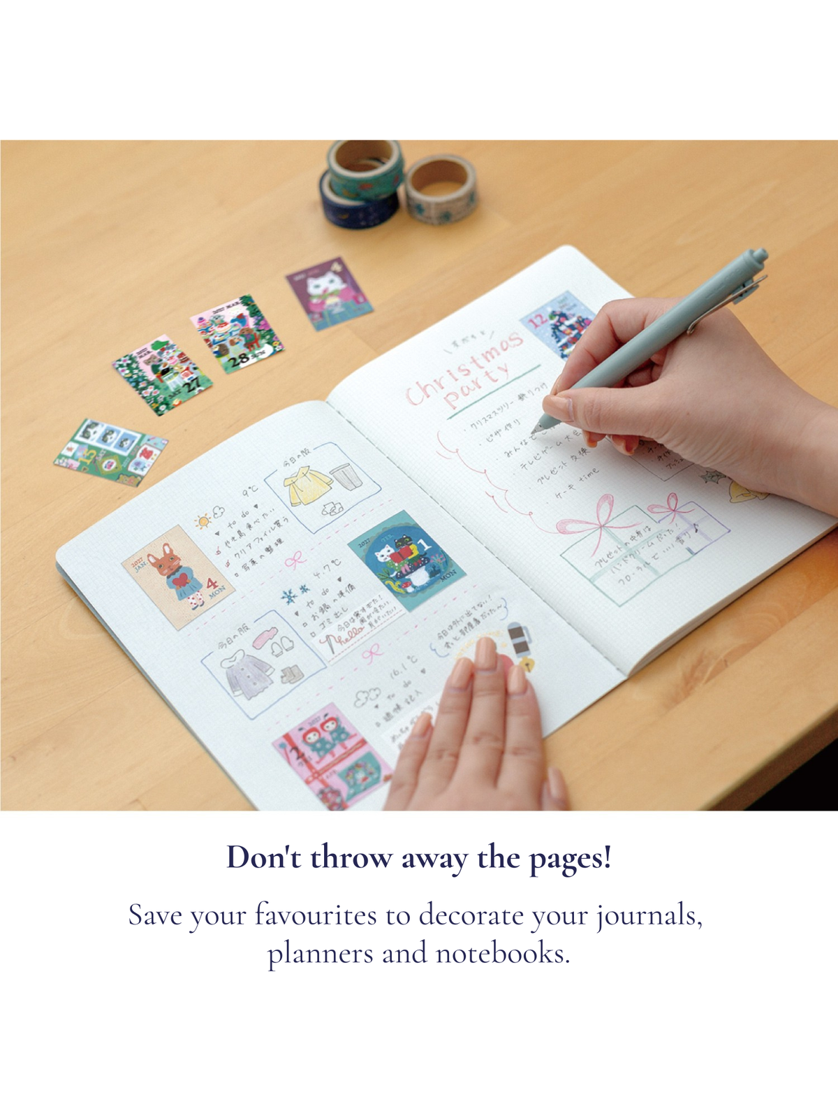 Yumi Kitagishi × Shin Nippon Calendar – Mini-Tagesabreisskalender 2027