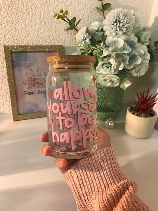 Tasse 'Allow Yourself to be Happy'