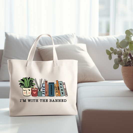 Sac Fourre-Tout 'I'm With The Banned'