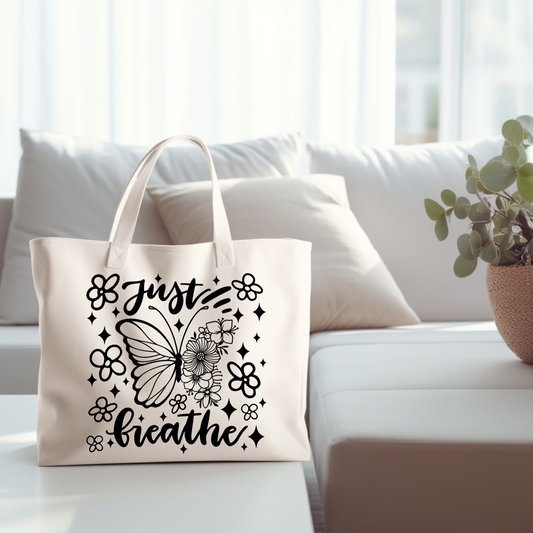 Sac Fourre-Tout 'Just Breathe'